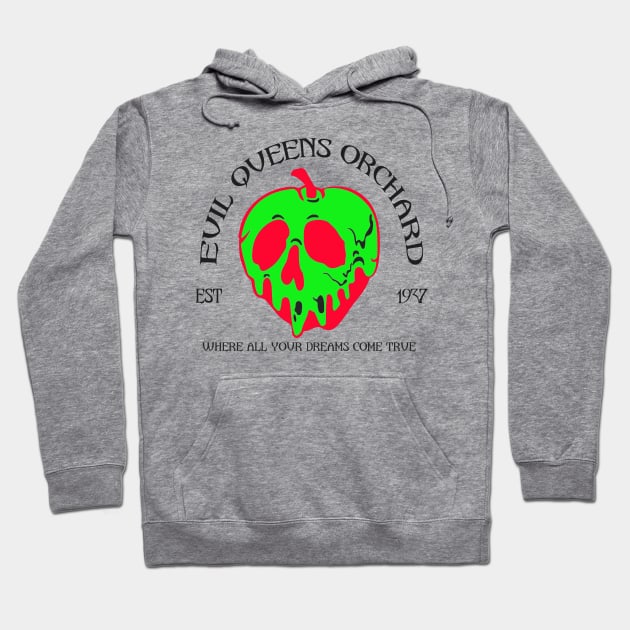 Evil Queen Apple Orchard Hoodie by magicmirror